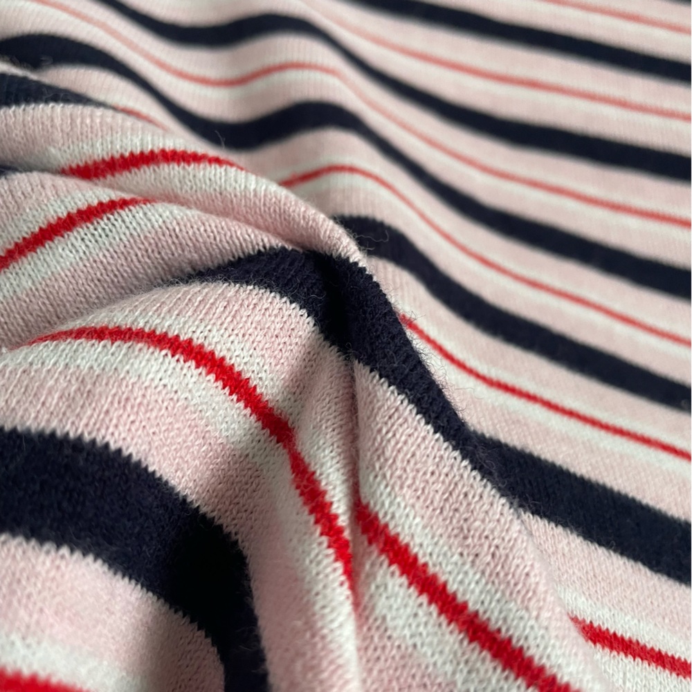 Scotch &Soda Cotton Wool Blend Striped knitted Sweater Pullover XXL BlackPink - Picture 7 of 16